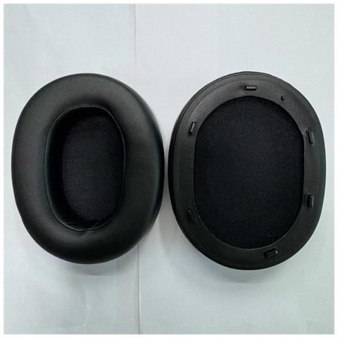 Cuscinetti Auricolari Di Ricambio Sony Ult - Cuscinetti Auricolari In Pelle Proteica Black - Foto 2
