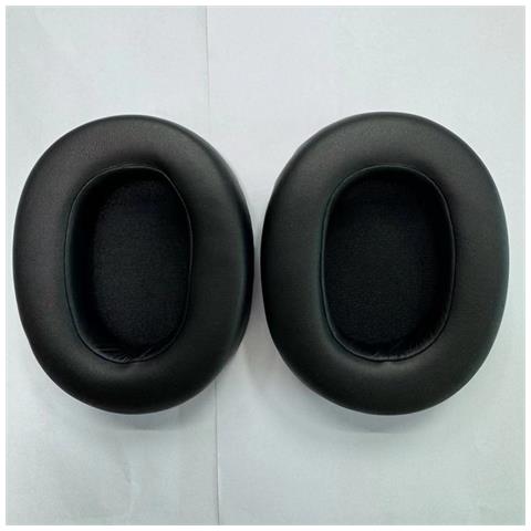 Cuscinetti Auricolari Di Ricambio Sony Ult - Cuscinetti Auricolari In Pelle Proteica Black - Foto 4