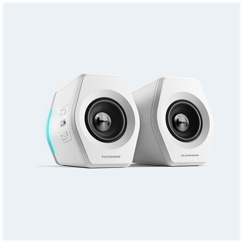 G2000 set di altoparlanti 32 W PC /PC portatile Bianco Bluetooth - Foto 1