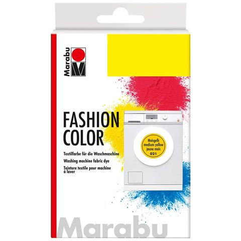 30gr - Pittura Tessile ""fashioncolor"" Per Lavatrice - Colore Giallo Medio 021 - Foto 1