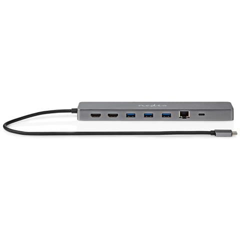 Hub USB-C Multiporta CCBW64260AT02 Con HDMI RJ-45 SD MicroSD 100W - Foto 2