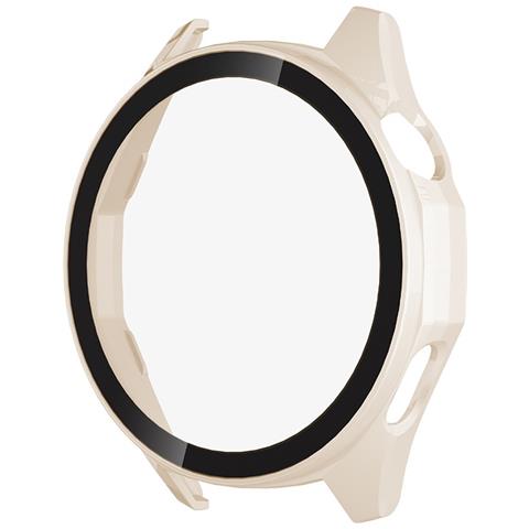 Custodia Bianca In Pc + Vetro Temperato (con Scala) Compatibile Con Huawei Gt6 46mm - Protezione Completa - Foto 1