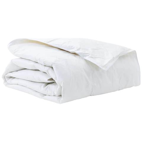 Quilt e Piumini Bianco 140 x 200 cm Piume - Foto 1