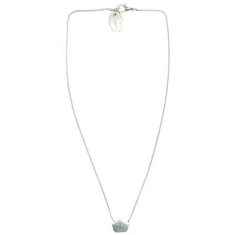 Collana Esagonale 4d In Argento 7-10 Micron - Foto 1