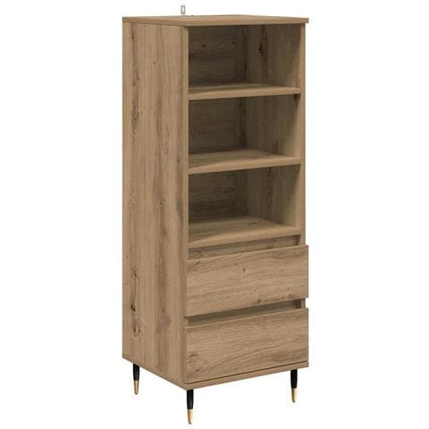 Credenza Rovere artigianale 40 x 36 x 110 cm Legno multistrato - Foto 1