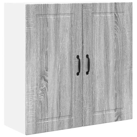 Pensile cucina Grigio Sonoma 80 x 31 x 80 cm Legno multistrato - Foto 1
