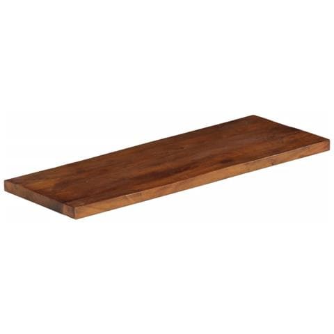 Piano Tavolo 70x30x3,8 cm Rettangolare in Massello di Recupero - Foto 2
