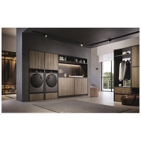 I-Pro Series 5 I-Pro Serie 5, Asciugatrice 8 KG, Classe C, Antracite, Inverter, I-Refresh, Wi-Fi, Hygienic, HD80-A3959R-S - Foto 3