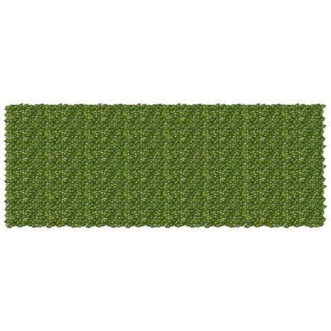 Schermo per balcone con foglie Verde e Giallo 400 x 150 cm - Foto 1
