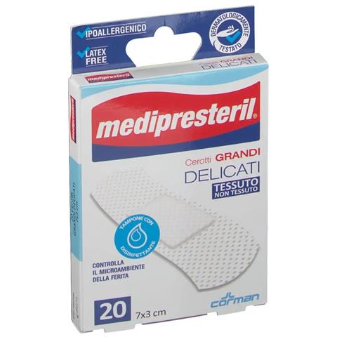 Cerotto Grande Medipresteril Delicato Tnt 7X3CM 20 Pezzi - Foto 1