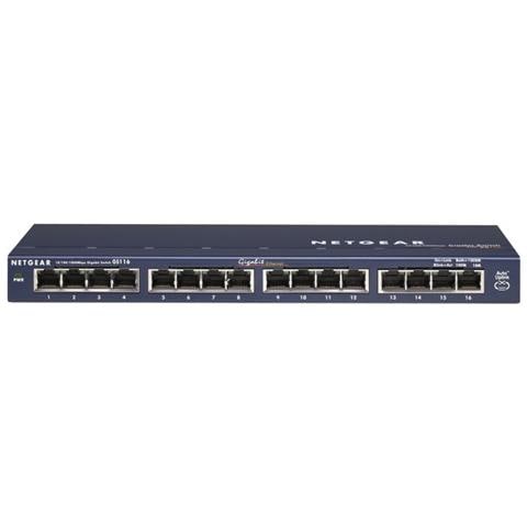 Switch Gigabit 16 porte 1000Base-T - Foto 2
