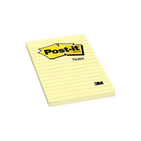pz. 1 Post-it Large Note 660 giallo cana 102x152 righe 70208 - Foto 2