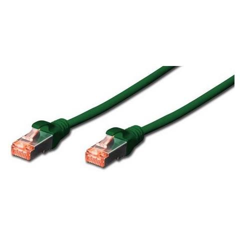 Cavo Rete S-Ftp Cat. 6 Doppia Schermatura Ls0H 3 m - Verde - Foto 1
