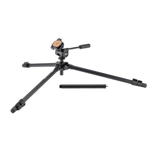 Treppiede Testa a Sfera Altezza Max 136.3 cm Nero V43364-EU - Foto 2