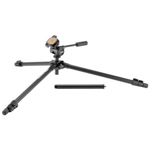 Treppiede Testa a Sfera Altezza Max 136.3 cm Nero V43364-EU - Foto 1