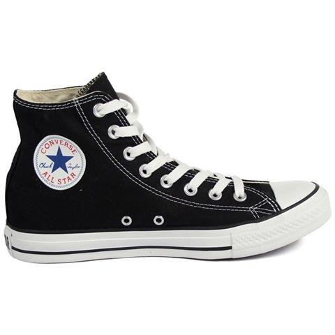 All Star Chuck Taylor Scarpe Sneakers Alte Hi Nere Black numero 48 - Foto 2