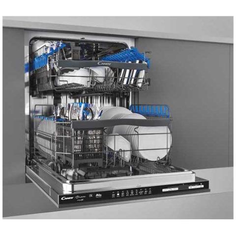 CANDY Lavastoviglie CDIMN 2D620PB da Incasso a Scomparsa Totale Classe A++ Capacità 16 Coperti IV11240