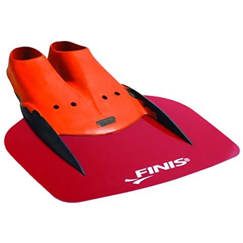 Finis Shooter Monopinna, Arancione / rosso, Xl - Foto 1