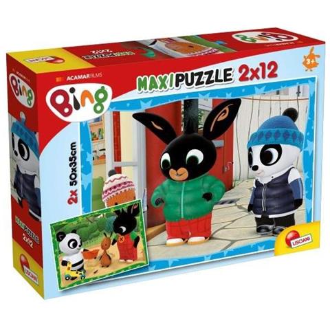 Lisciani - Puzzle 2x12 ""amici"" Bing 81226 - Foto 2