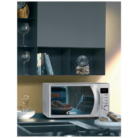 Forno Microonde con Grill CMG2071DS Capacità 20 Litri Potenza 700 Watt Colore Silver - Foto 3