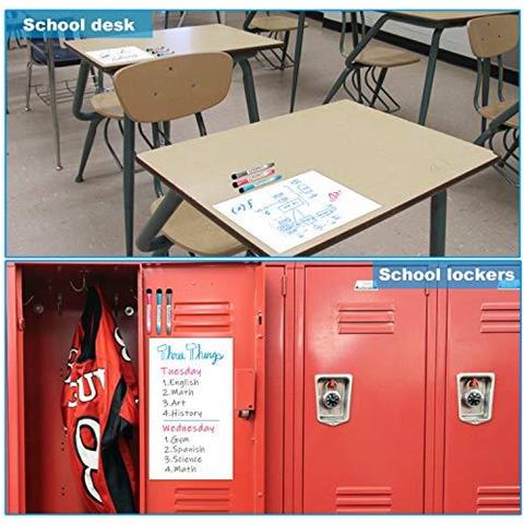 Lavagna A Secco Magnetico Lavagna Autoadesiva A3 Per Qualsiasi Superficie Liscia Con La Nuova Macchia Resistente Tecnologia Home Kitchen Frigo Lista Della Spesa E Ufficio Bacheca 3 Lavagna Penne - Foto 4