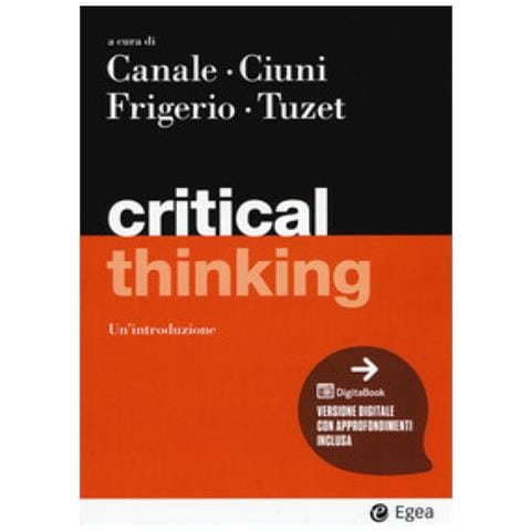 Critical Thinking. Con Contenuto Digitale Per Accesso On Line - Foto 1