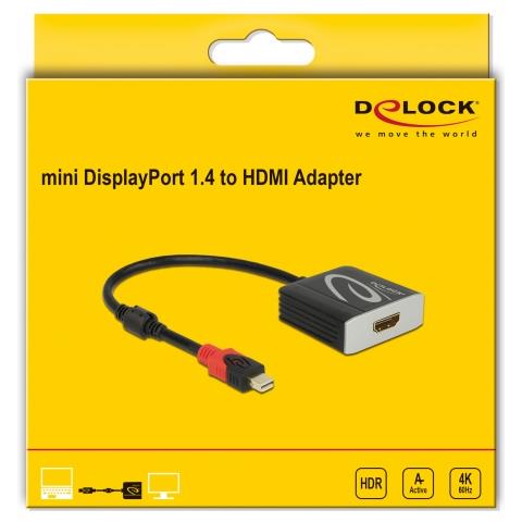 mini DisplayPort attivo da 1.4 per HDMI Adattatore 4K 60 Hz (HDR) - Foto 2