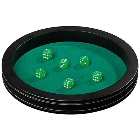 Dice Pista In Pelle Artificiale Cerchio 35cm - Foto 1