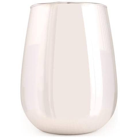 Bicchiere Per Candele Argento - 8,5 X 11,5 Cm - Foto 2