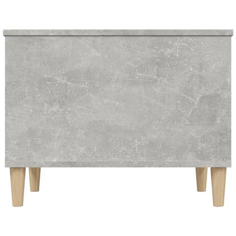 Tavolino Salotto Grigio Cemento 60x44,5x45 Cm Legno Multistrato - Foto 9