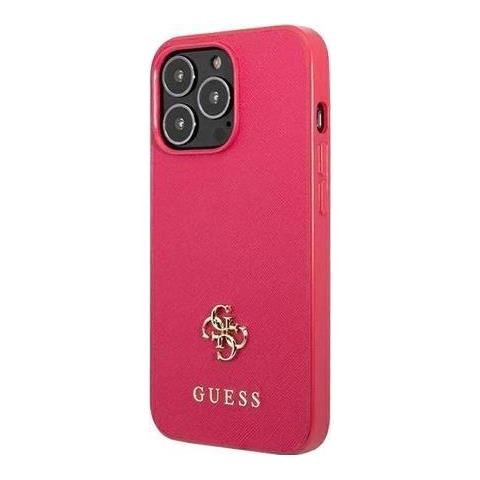 Hard Cover Saffiano 4g Small Metal Logo Pink, Fr Iphone 13 Pro, Guhcp13lps4mf (guhcp13lps4mf) - Foto 1