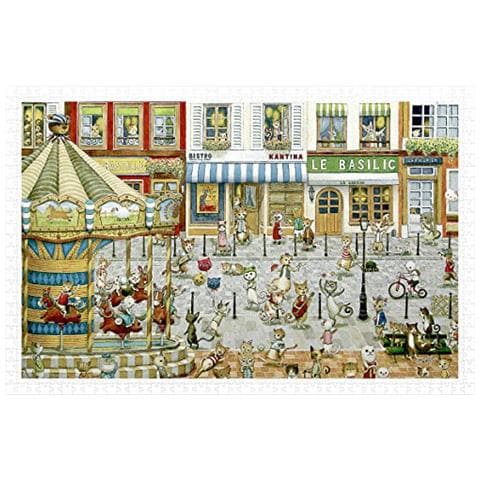 MiaoArt Gatta con l'Ermellino Art Puzzle 540 pezzi (21-B3550