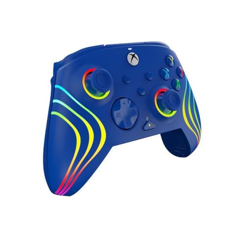 Controller Cablato Afterglow Wave Blue Per Xbox Serie X |s, Xbox One E Windows 10/11 - Foto 2