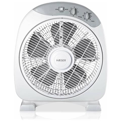Ventilatore Da Terra Haeger Ff-012.004a Bianco 40 W - Foto 1