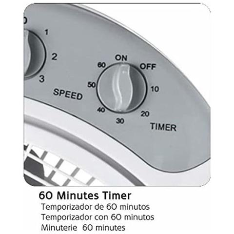 Ventilatore Da Terra Haeger Ff-012.004a Bianco 40 W - Foto 2