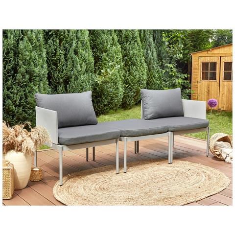 Set Da Giardino Modulare A 2 Posti In Alluminio Terracina - Foto 1