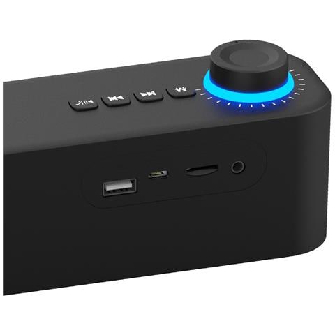 P003-C0820-B altoparlante soundbar Nero 2.0 canali 20 W - Foto 2