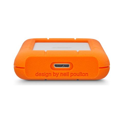 Rugged Mini disco rigido esterno 2 TB Arancione, Argento - Foto 2