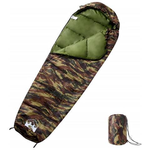 Sacco A Pelo Mummia Da Campeggio Per Adulti 3 Stagioni - Foto 1