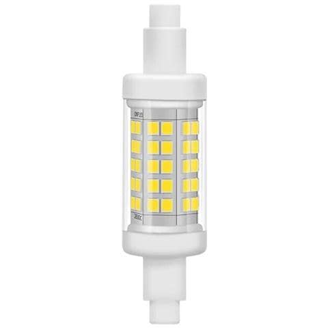 Lampadina Led Luce Naturale Attacco R7s 8 Watt Lampada Ricambio Per Faro 4000k - Foto 2