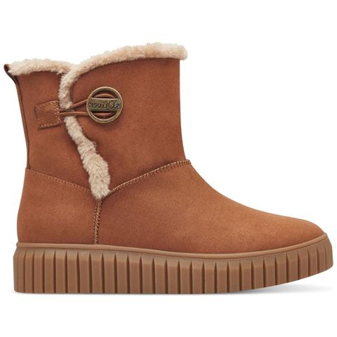 Cognac Casual Closed Booties Stivaletti Tessile Scarpe Donna Marrone Eu 37, 5-26418-41 3a5 - Foto 2