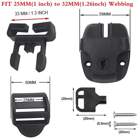 Set Di Clip Di Chiusura Per Copertura Vasca Idromassaggio Spa  4-pack - Foto 5