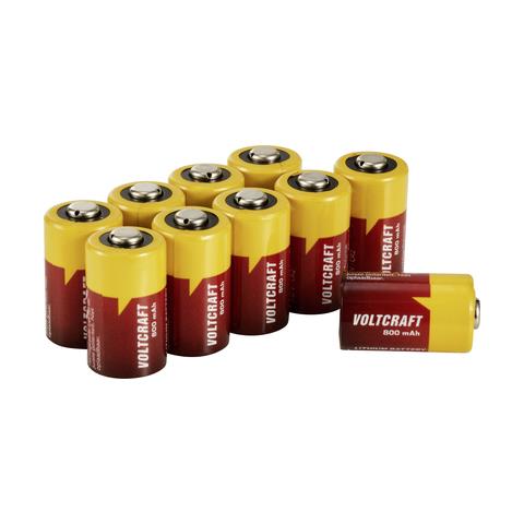 Batteria CR2 Litio 800 mAh 3 V 10 pz - Foto 1