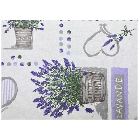 Tovaglia Per Salotto Cucina Tavolo 100% Cotone Made In Italy Provence Rp 140x240 Provence - Foto 2