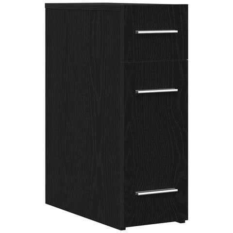 Armadio da farmacista  Nero Rovere 20x45,5x60 cm in legno ingegnerizzato - Foto 1