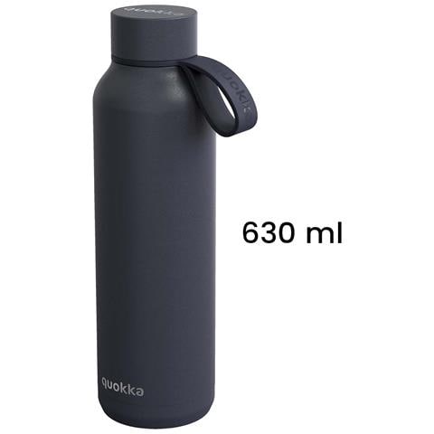 Bottiglia Termica 630ml Collezione Solid Con Cinghia, Grafite - Foto 5