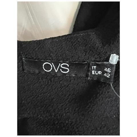 Tuta Ovs A Manica Corta Comoda Elegante Con Cintura Nera Taglia 42 - Foto 7