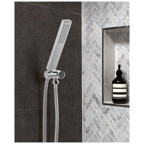 Soffione Doccia Tabacal Ottone Argento - Foto 1