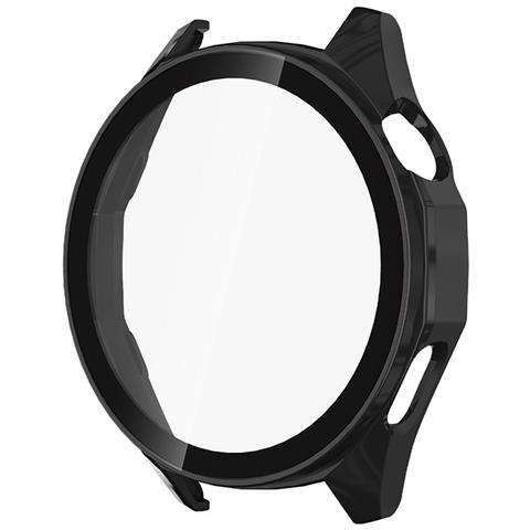 Custodia Nera In Pc Con Protezione Schermo In Vetro Temperato Compatibile Con Huawei Gt6 Pro 46mm - Foto 1