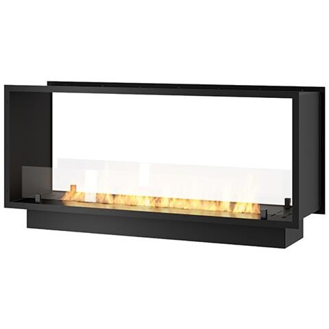 2side Slim - Biocamino Bifacciale Camino A Bioetanolo Da Incasso Cm 80 - Foto 1